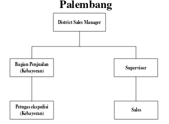 Gambar 3.1 Struktur Organisasi PT. Pratapa 