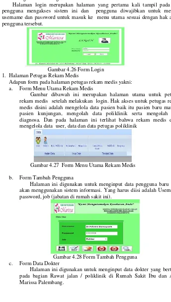 Gambar 4.26 Form Login 