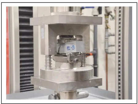 Figure 5. Compressive strength test 