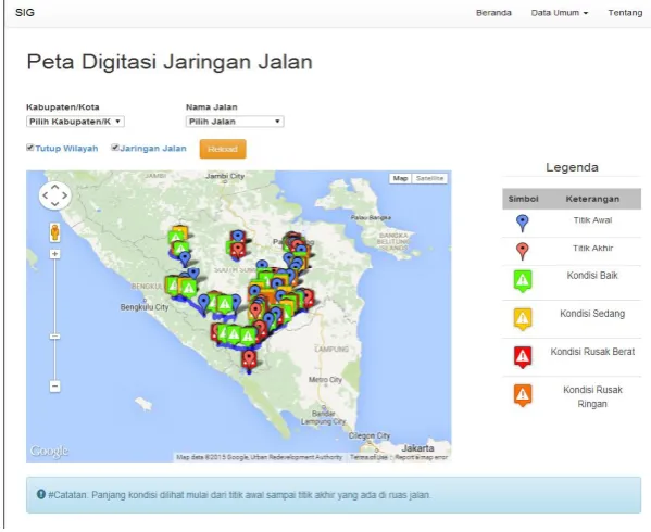 Gambar 8 : Halaman Beranda Admin 