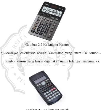 Gambar 2.2 Kalkulator Kantor 