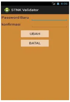 Gambar 3.13 Ubah Password 