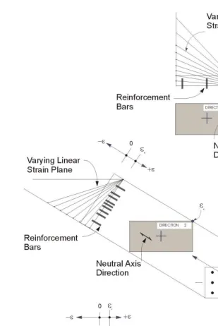 Figure 2 Idealized Strain Distribution for Generation of Interaction Surfaces