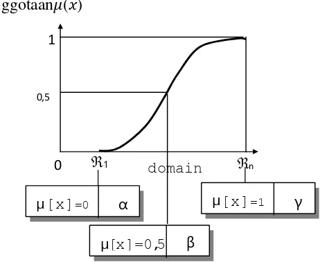 Gambar 2.11  Karakteristik fungsi kurva-S. 