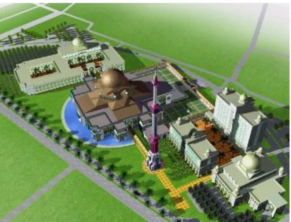 Gambar 1. Tapak Jakarta Islamic Center Sumber : Google Images 
