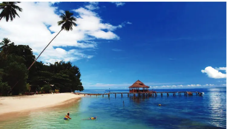 Gambar 4.1 Pantai Ora di Maluku Tengah