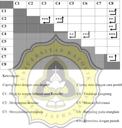Tabel 4. Matriks antar Tema Subjek 1, 2, 3 