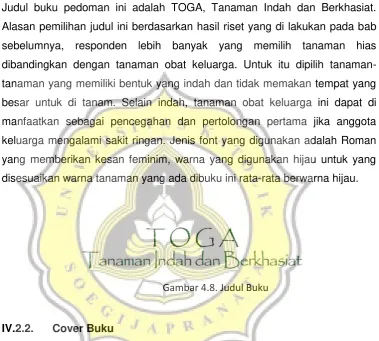 Gambar 4.8. Judul Buku  