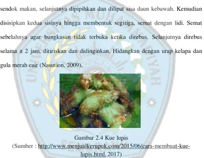 Gambar 2.4 Kue lupis  
