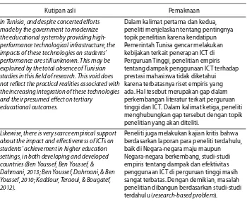 Tabel 1.1 