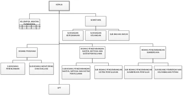 Gambar 3.1 Struktur Organisasi BP4K
