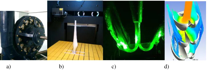 Figure 2: a) MS by Research on failure analysis of Pelton runner for Khimti HP [8] 
