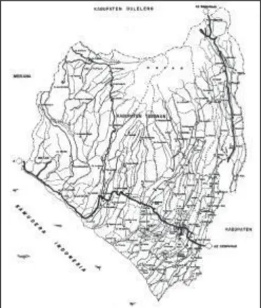 Gambar E.1 Peta Kabupaten Tabanan  2.  Kondisi Fisik Daerah 