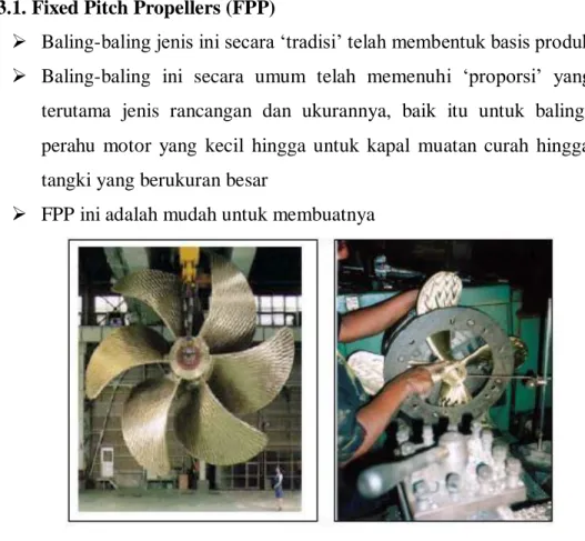 Gambar 15. Baling-baling jenis Fixed Pitch Propeller 