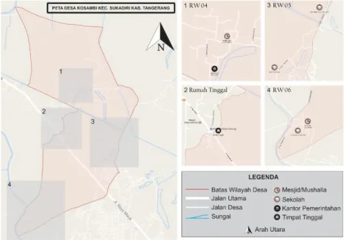 Gambar 3.2: Peta Desa Kosambi 3