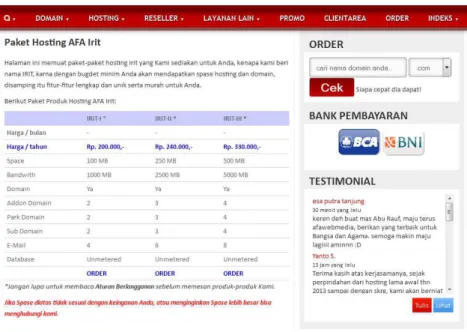 Gambar 4.5 step 1 Chose Product 