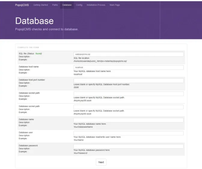 Gambar 4.38 pengisian Database 