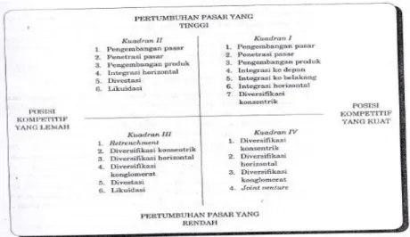 Gambar 5 – Matriks Grand Strategy