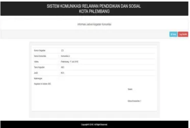 Gambar 14. Hamalan Menu Pesan Masuk 