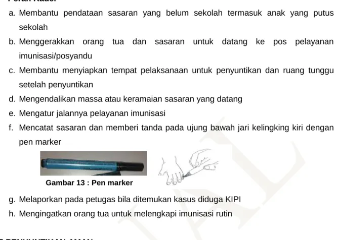 Gambar 13 : Pen marker 