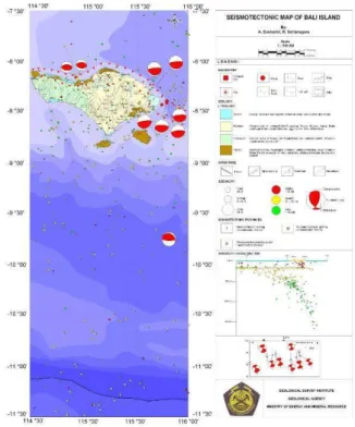Gambar 2: Peta Seismotectonic Bali