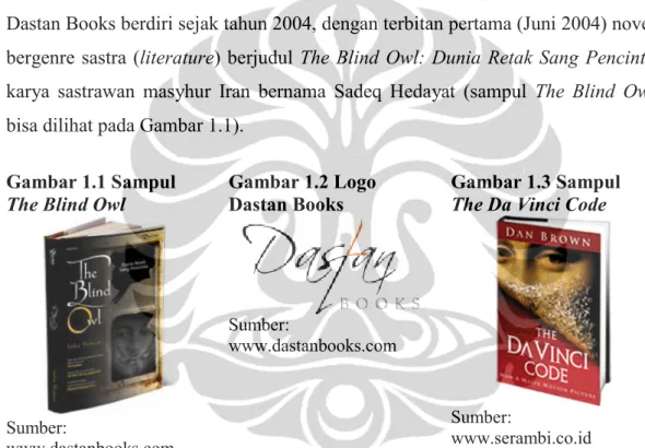 Gambar 1.1 Sampul  The Blind Owl 