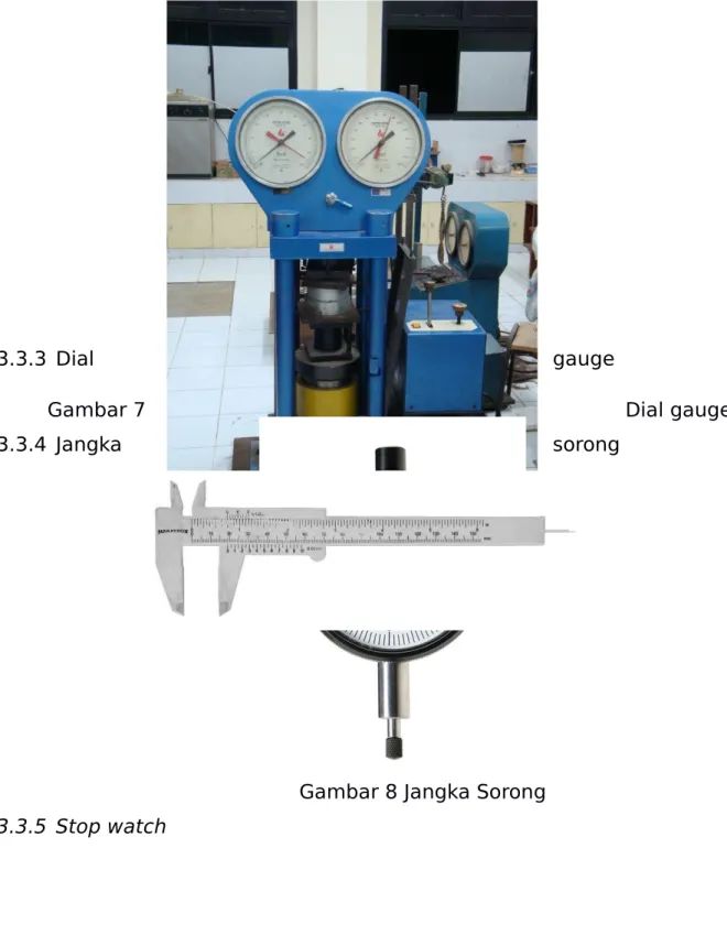 Gambar 7 Dial gauge