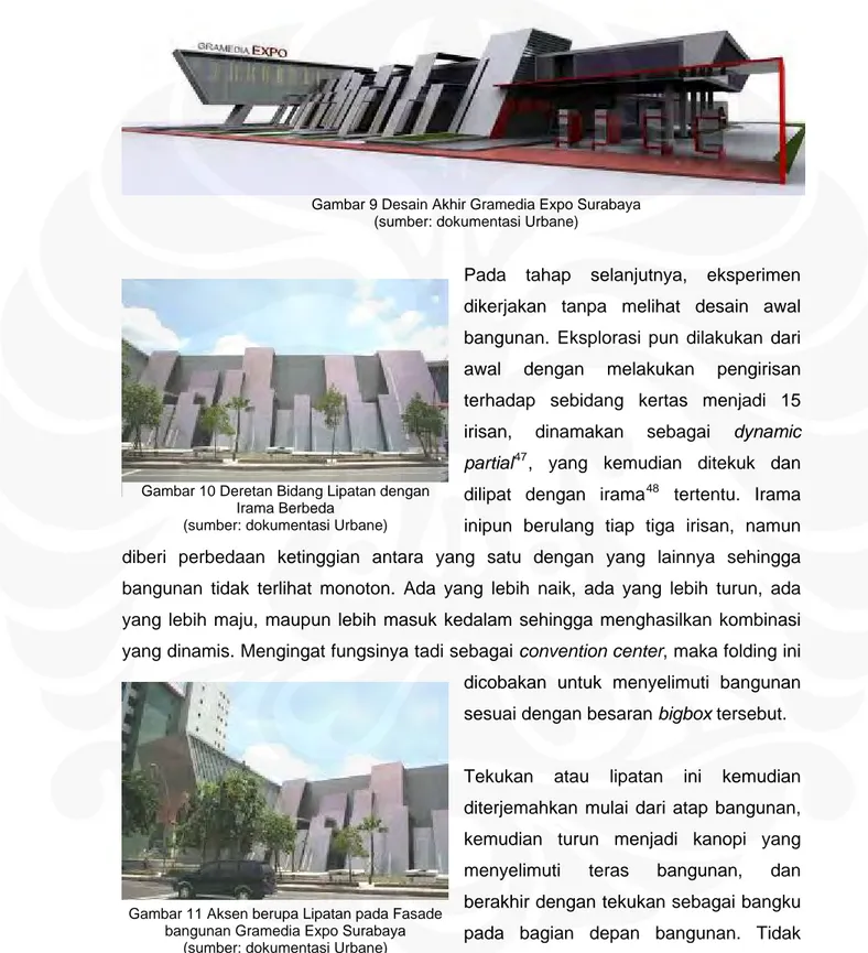 Gambar 9 Desain Akhir Gramedia Expo Surabaya  (sumber: dokumentasi Urbane) 