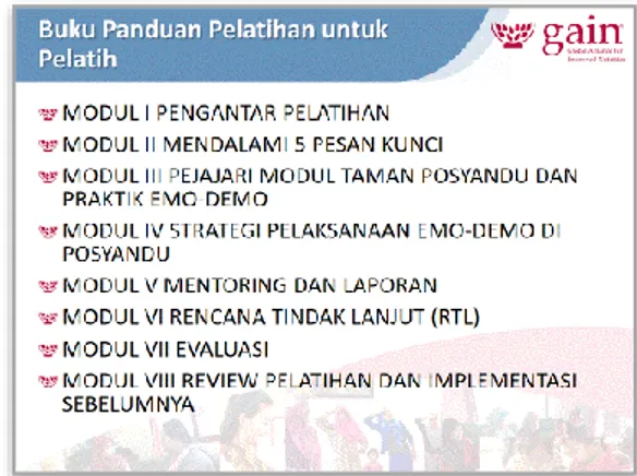 Gambar 17. Slide Buku Panduan Pelatihan untuk Pelatih 