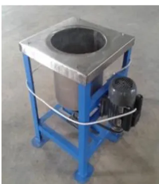 Gambar 3.  Rancangan  Pisau Pengiling  Daging 