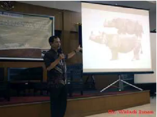 Gambar 4: Seminar Yayasan Badak Indonesia 