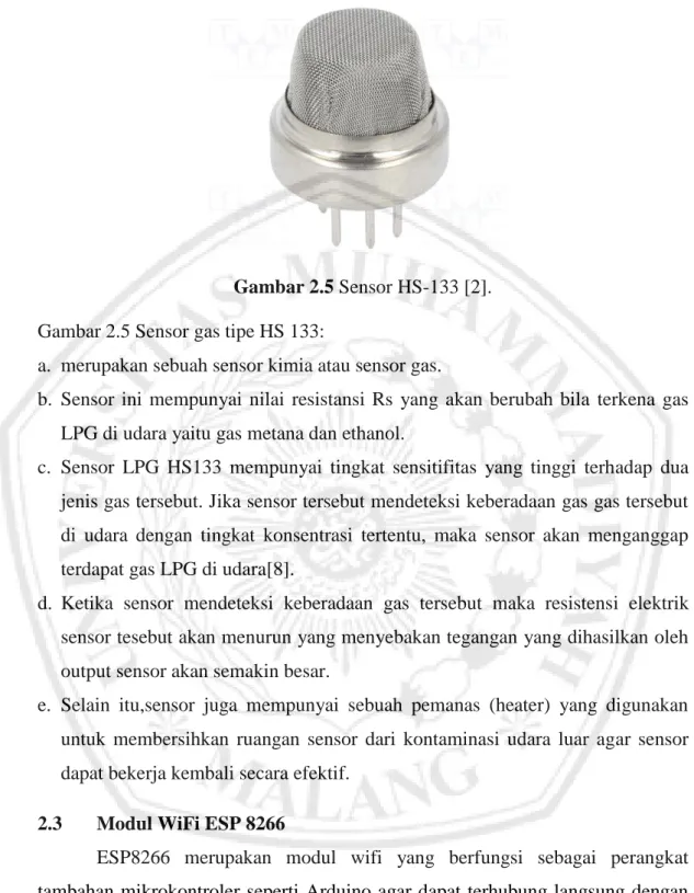 Gambar 2.5 Sensor HS-133 [2]. 
