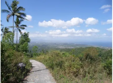 Gambar 3. Pemandangan dari Dusun Pelolat 