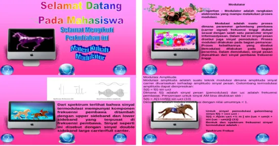 Gambar 1. Model desain bahan ajar 