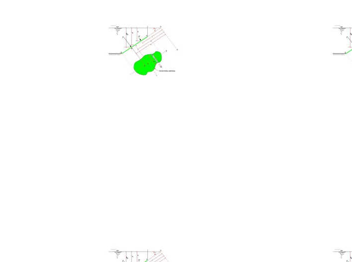 Gambar 4.3 Gaya hidrostatik pada bentuk bidang sembarang yang bersudut θ