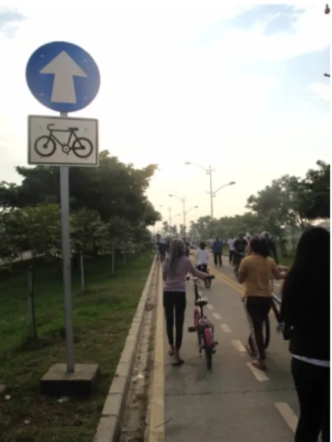 Gambar 6. Tempat parkir sepeda