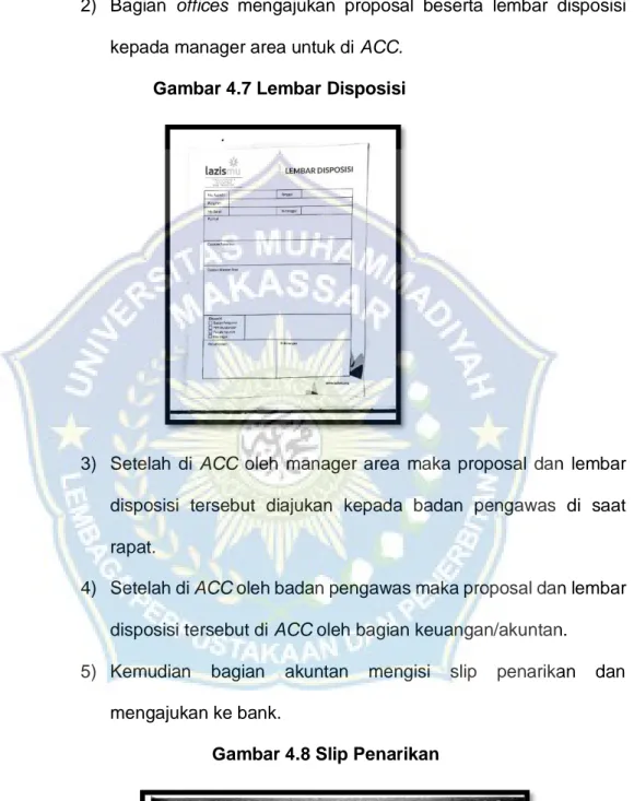 Gambar 4.7 Lembar Disposisi 