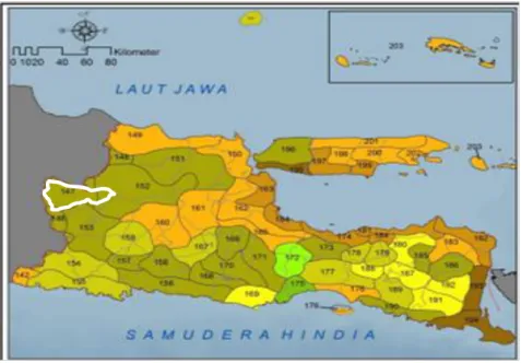 Gambar 2.5 Pembagian ZOM Provinsi Jawa Timur (BMKG) 