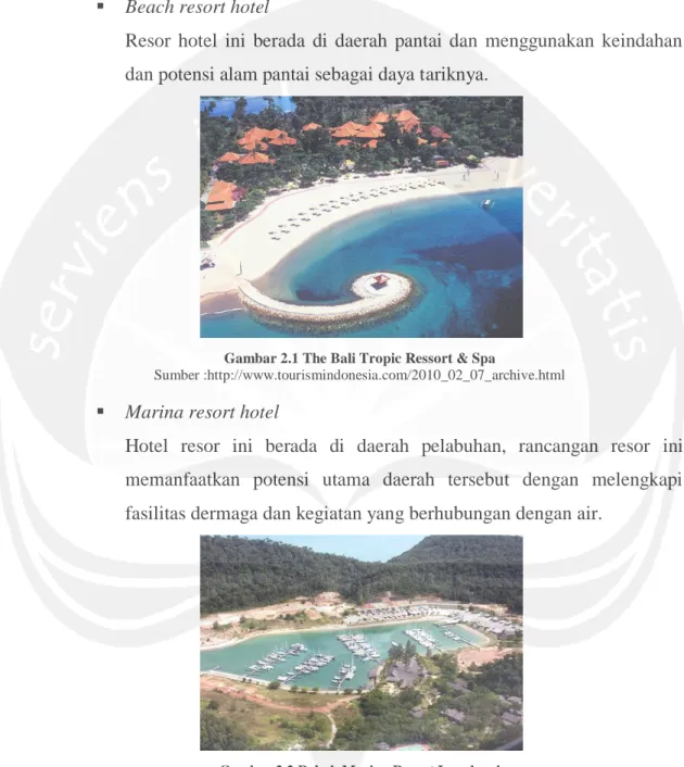 Gambar 2.1 The Bali Tropic Ressort &amp; Spa  