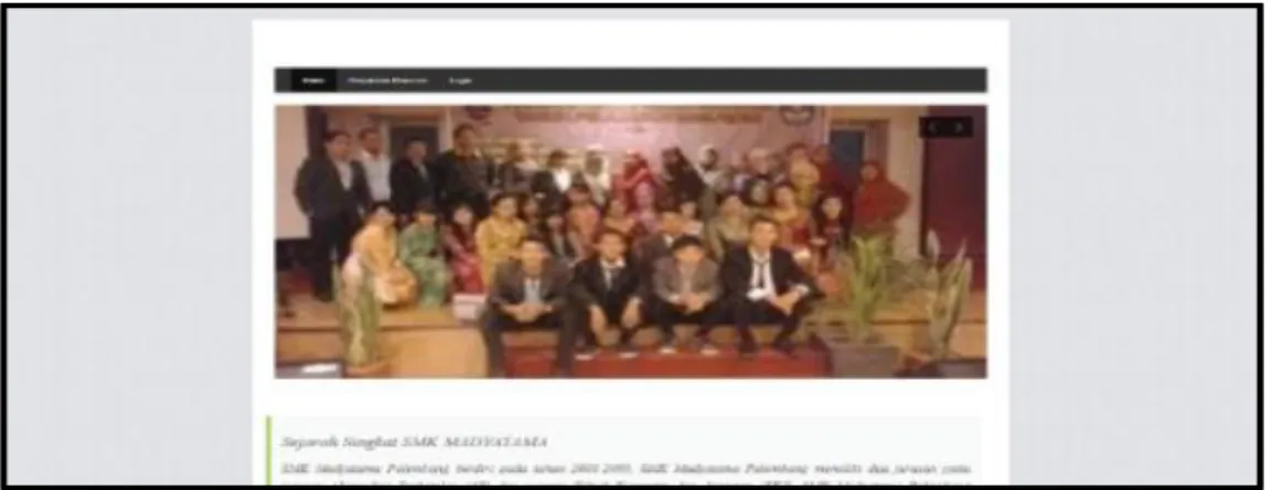 Gambar 1. Halaman Utama.