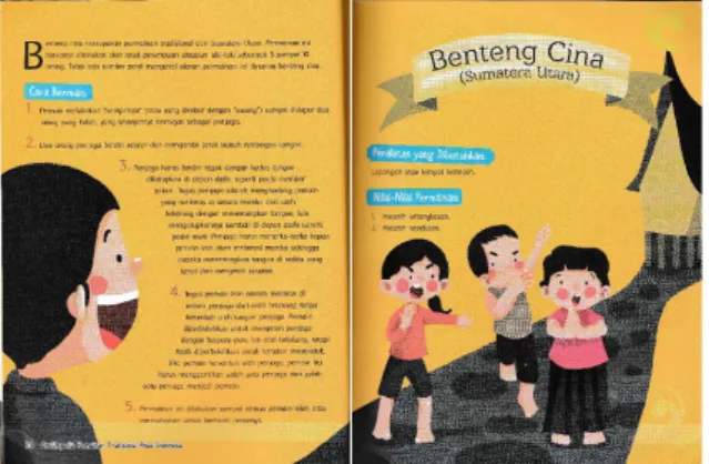 Gambar 8 Cover Buku Ensiklopedia Permainan Tradisional Anak Indonesia (Sumber: Pribadi) Tabel 8 Analisis Cover