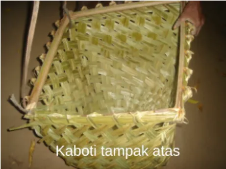 Gambar 3. Alat tangkap kaboti.