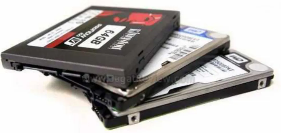 Gambar 14. Hardisk dan SSD  16.  Kartu Grafis (VGA card) 