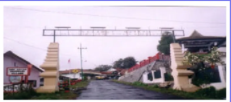 Gambar 5 Gerbang Desa Ngadisari sebagai tempat penelitian 