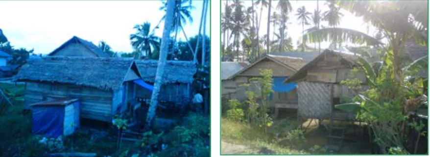 Gambar 3. Rumah Tinggal di atas lahan sewa milik masyarakat Kel. 