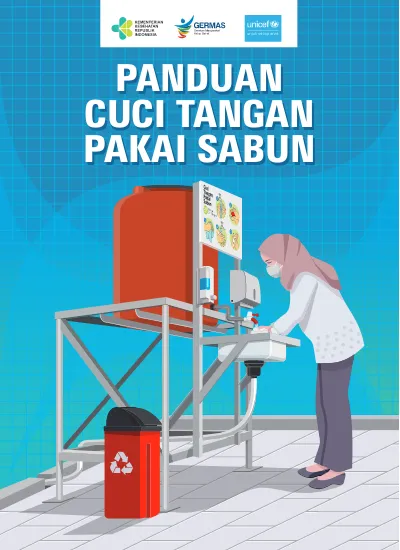 PANDUAN CUCI TANGAN PAKAI SABUN