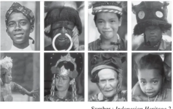 Gambar 1.1 Berbagai  suku bangsa di Indone- Indone-sia