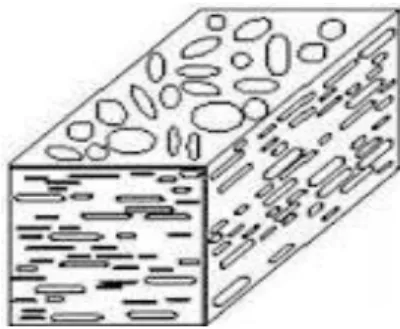 Gambar 3. Flat flakes sebagai penguat (Flake composites)  (http://www.onkian.com/2009/10/6420.html) 