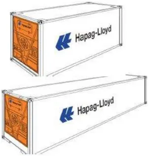 Gambar 2.7.4 Reefer container / thermal container 
