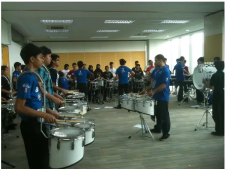 Figure 4. Coaching Clinic oleh The Blue Devils di KL, Malaysia 